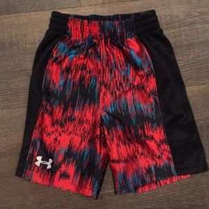 Boys Under Armour Shorts Size 4.